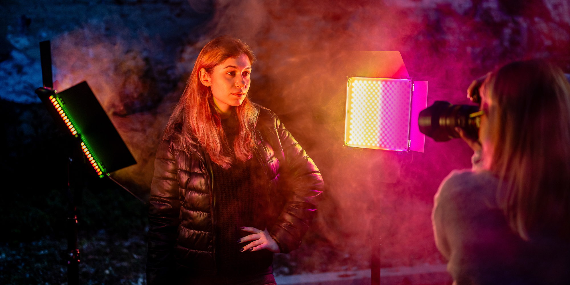 Lampa LED Newell RGB Vividha Effect
